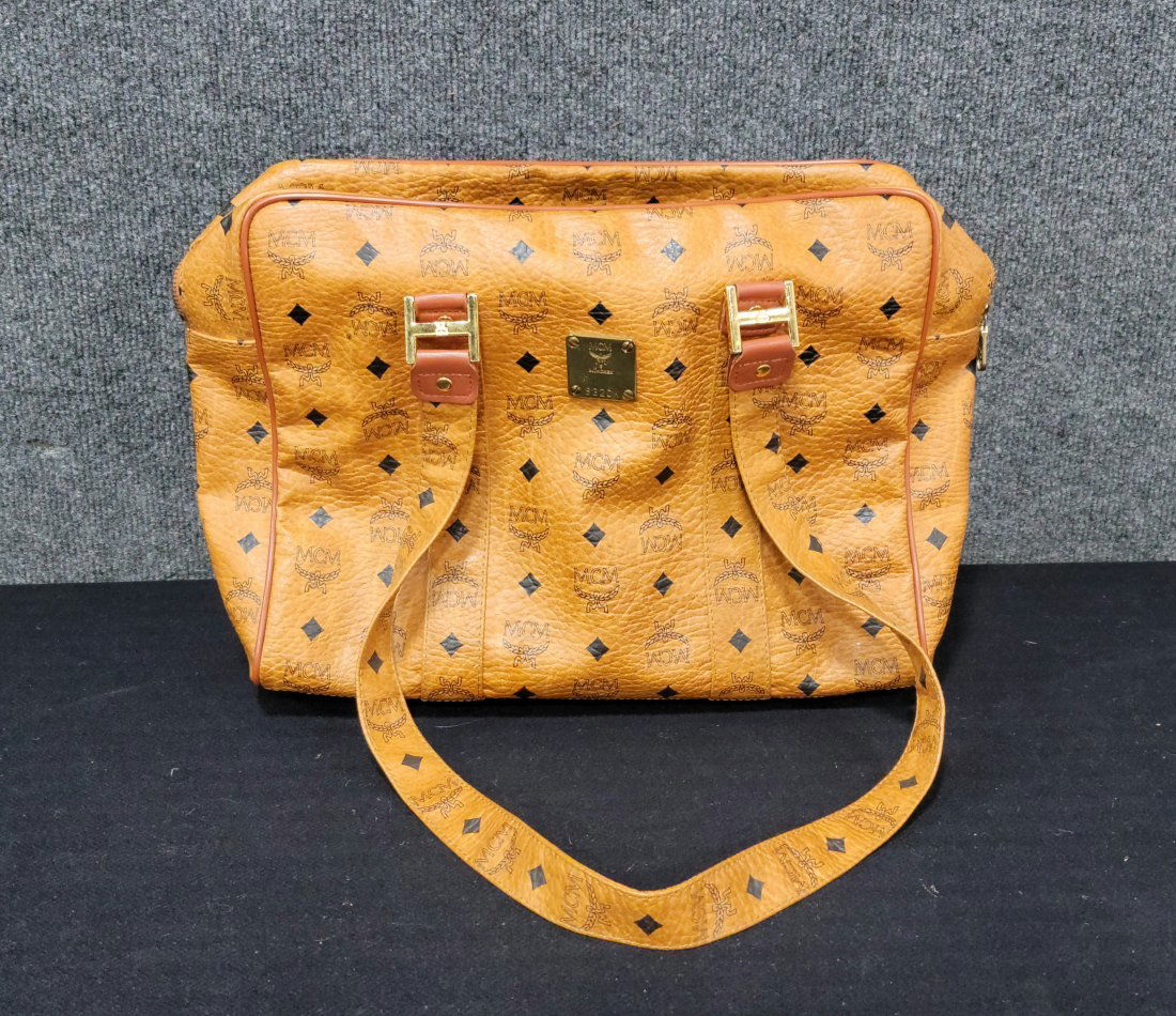Leather MCM Bag (1 of 8)