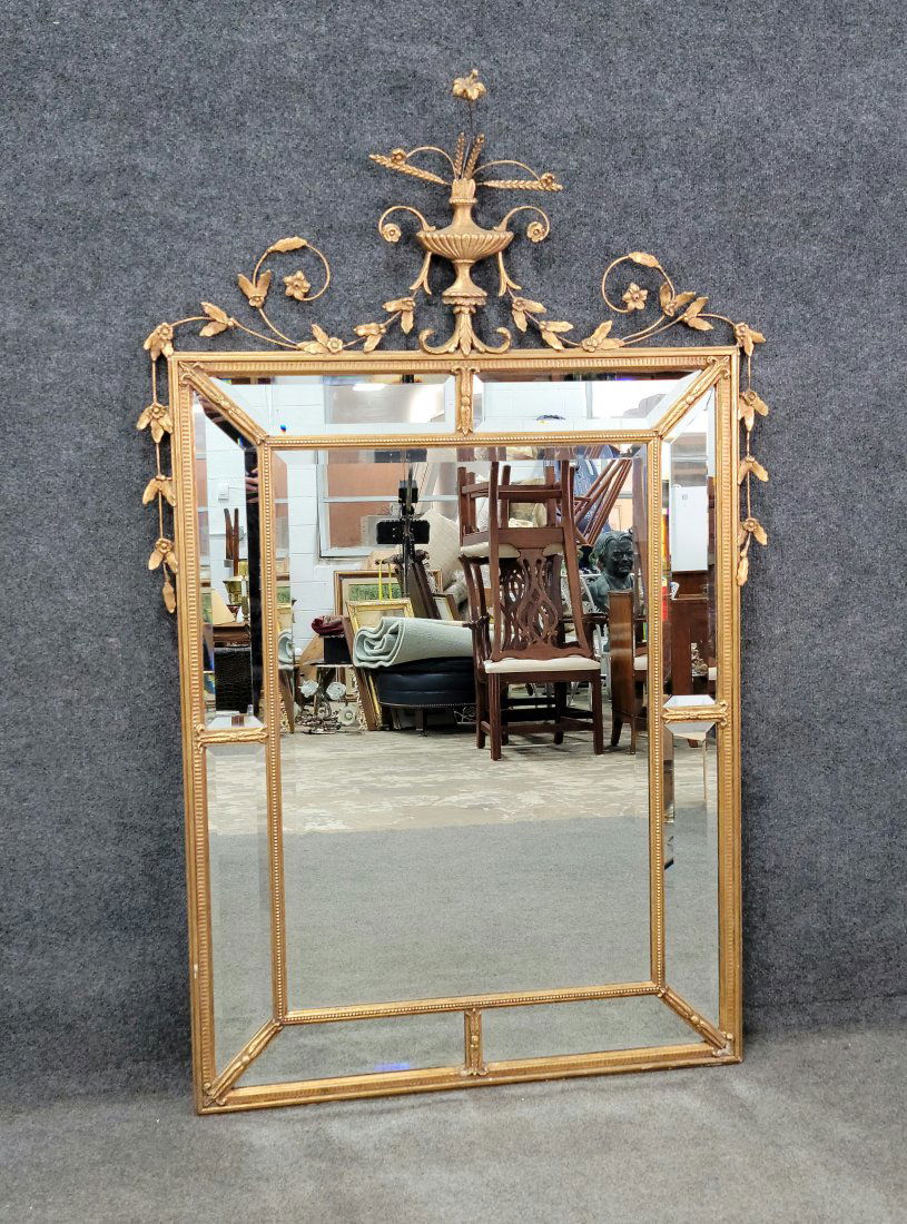 Freeman Brothers Large Gilt Mirror (1 of 4)