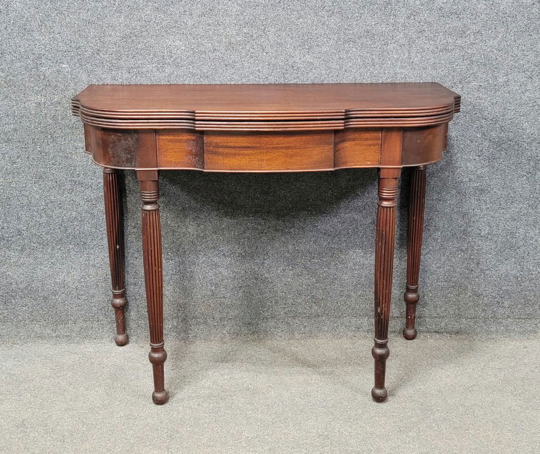 Early Sheridan Flip Top Game Table (1 of 5)