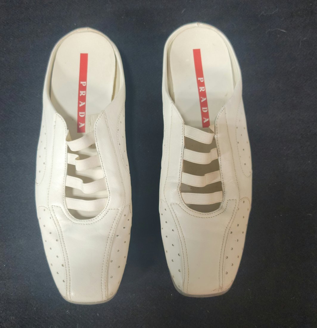 Prada Shoes: 37.5 ITALIAN FOOT SIZE