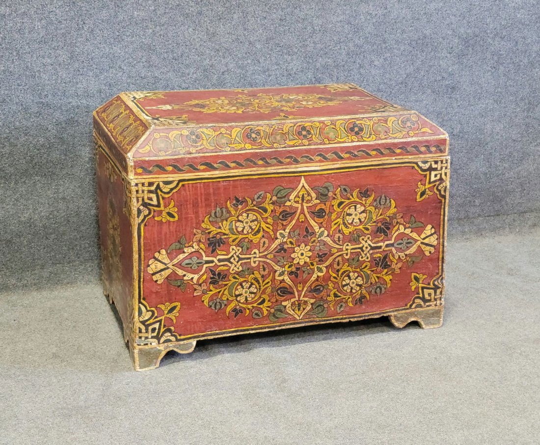 Antique Painted Box (1 of 5)