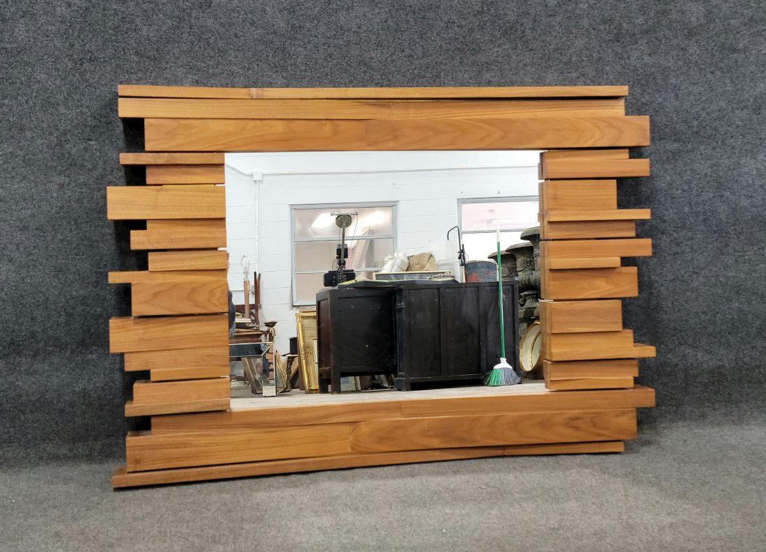 Frank Lloyd Wright Style Modern Mirror (1 of 3)