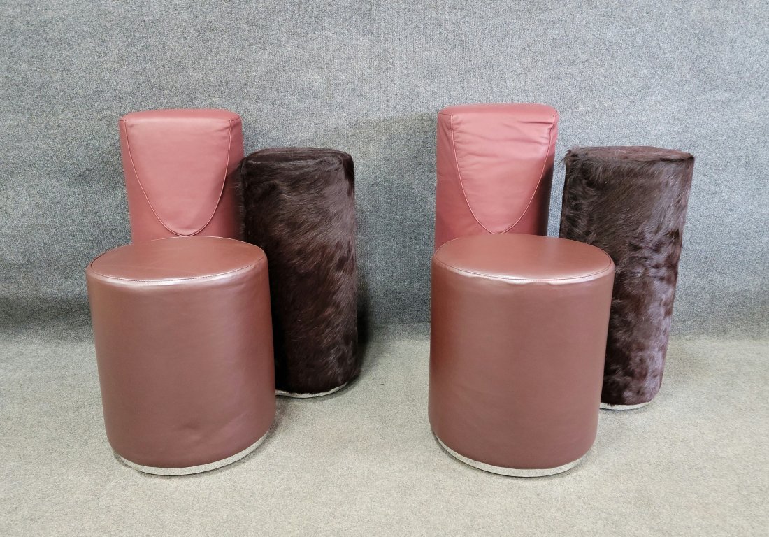 Pair Of Bruno Rainaldi Leather Modern Chairs (1 of 4)