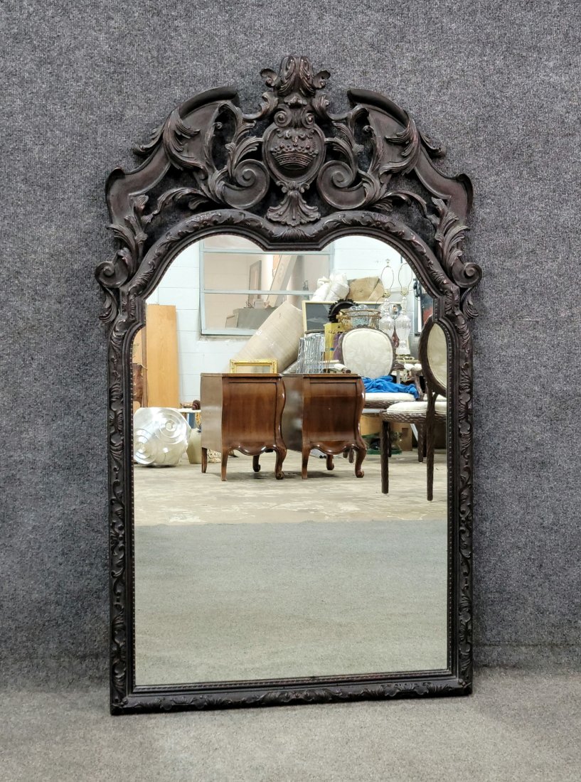 Carved Georgian Style Mirror (1 of 4)