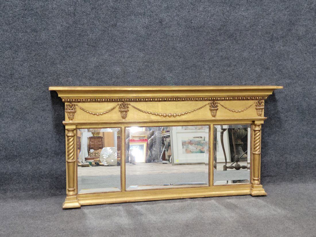 Gold Leaf Empire Mirror (1 of 5)