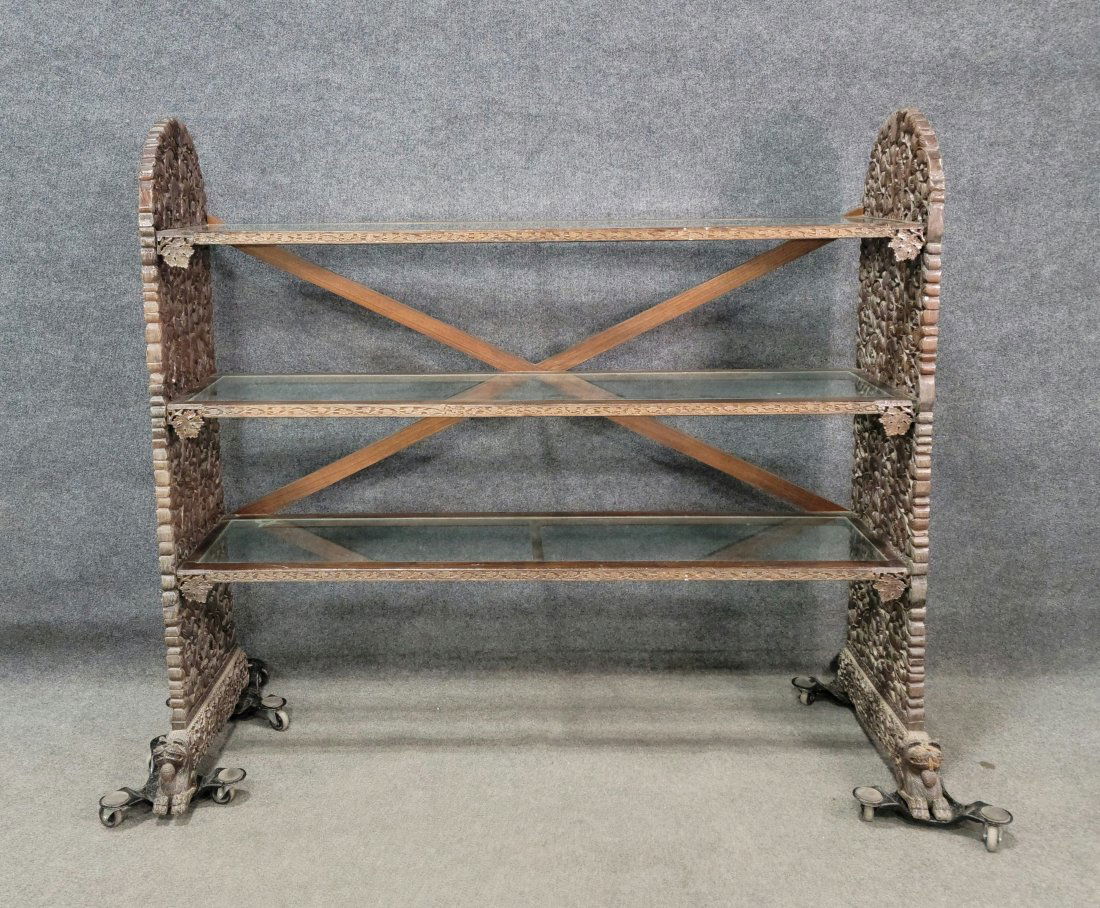 Chinese Open Bookcase (1 of 4)