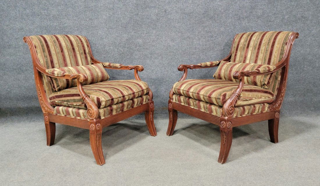 Pair Of Ethan Allen Arm Chairs (1 of 5)