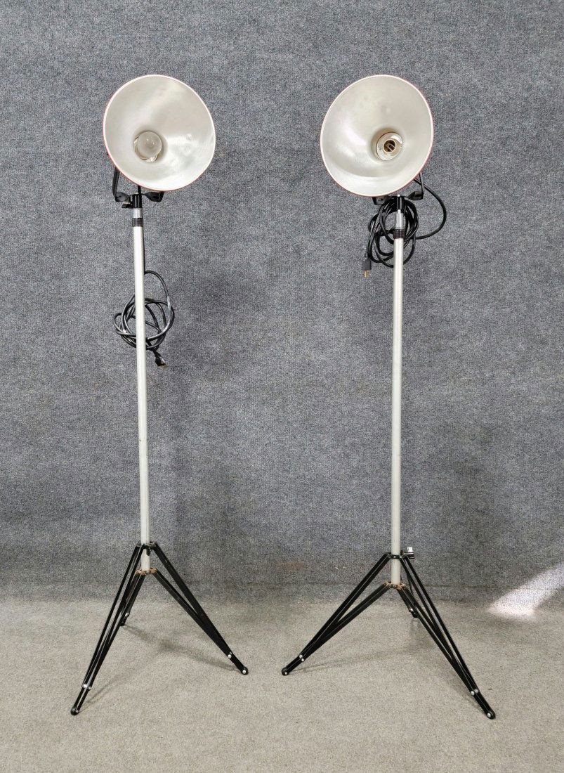 Pair Of Modern Floor Lamps (1 of 4)