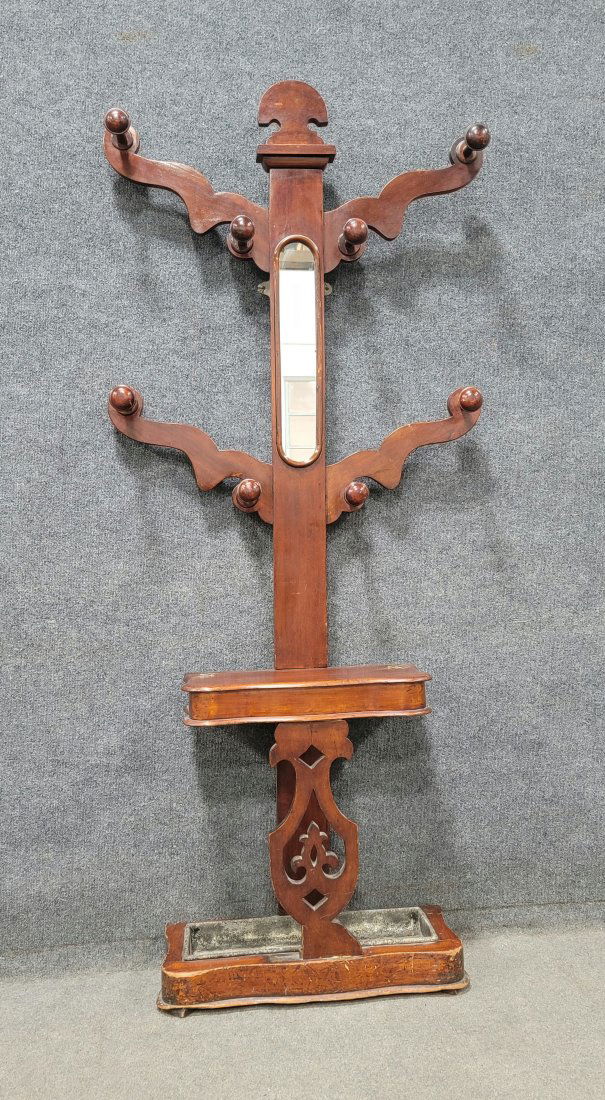 Antique English Hall Rack (1 of 5)