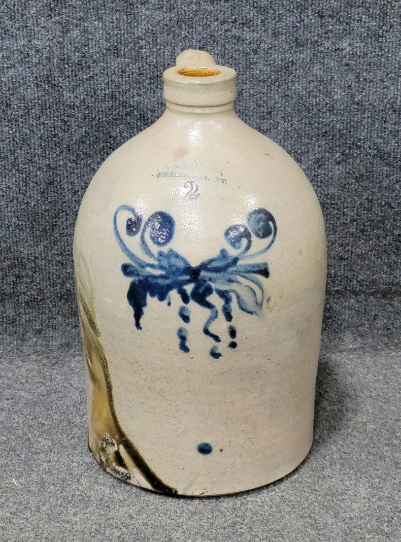 Stoneware Jug By A.K. Ballard Burlington Vermont (1 of 5)