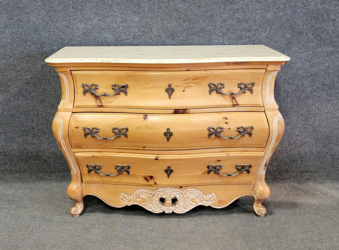 Bombay Pulaski Marble Top Commode (1 of 7)