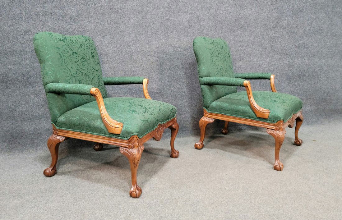 Pair Of Thomasville Arm Chairs (1 of 6)