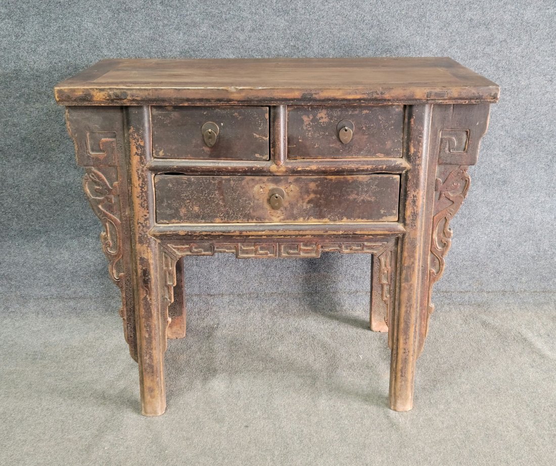 Chinese Antique Server: 34"H, 38.50"W, 17.50"D