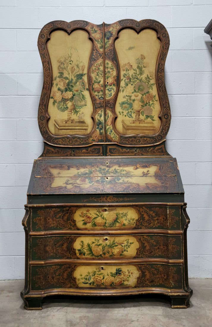 19th Century Italian Venetian Secretary Desk (1 of 7)