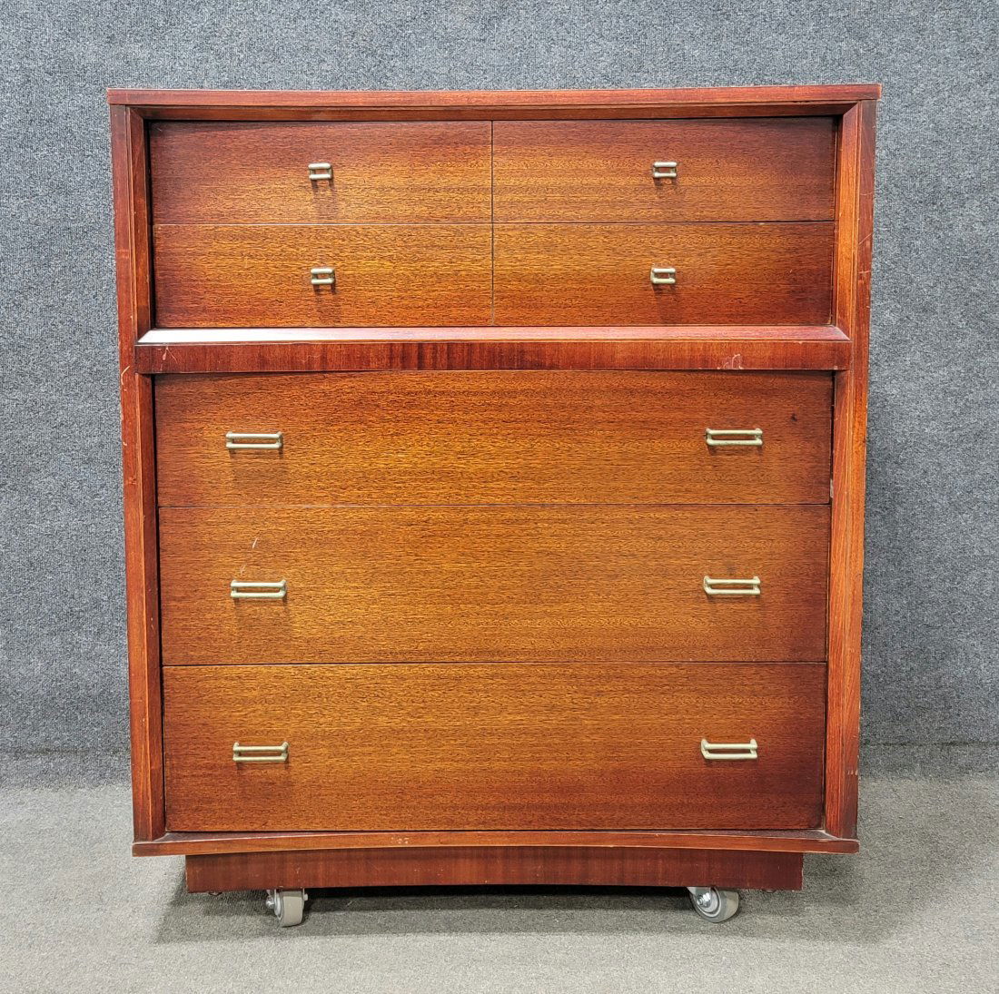 Kent Coffey Style Mahogany Chest (1 of 6)