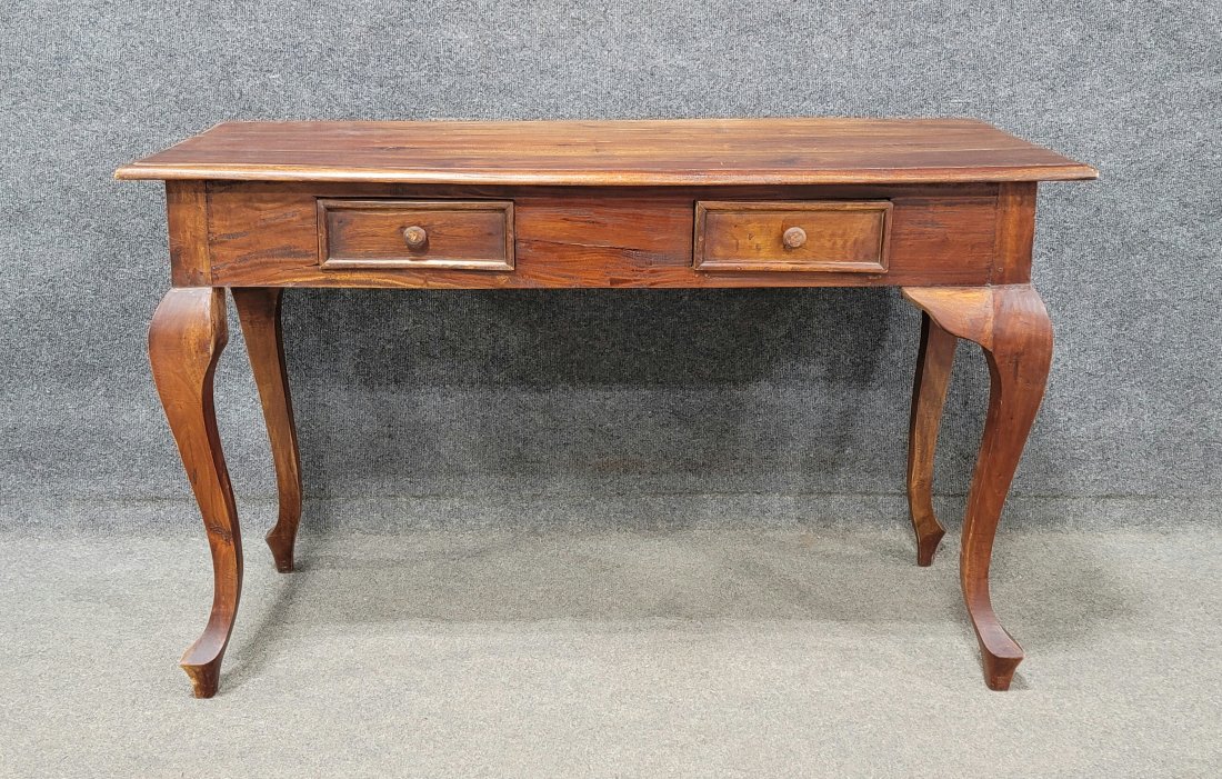 Two Drawer Desk: 29.25"H, 47.25"W, 19.25"D