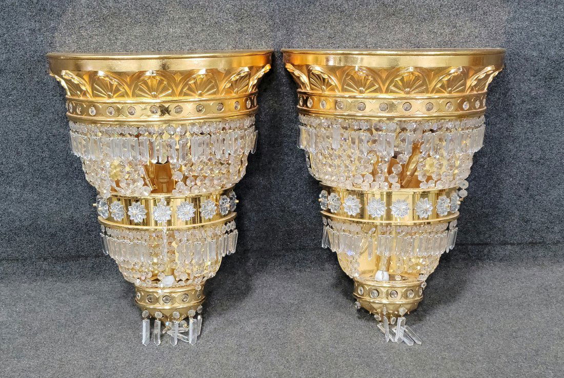 Pair Of Large Sconces (1 of 4)