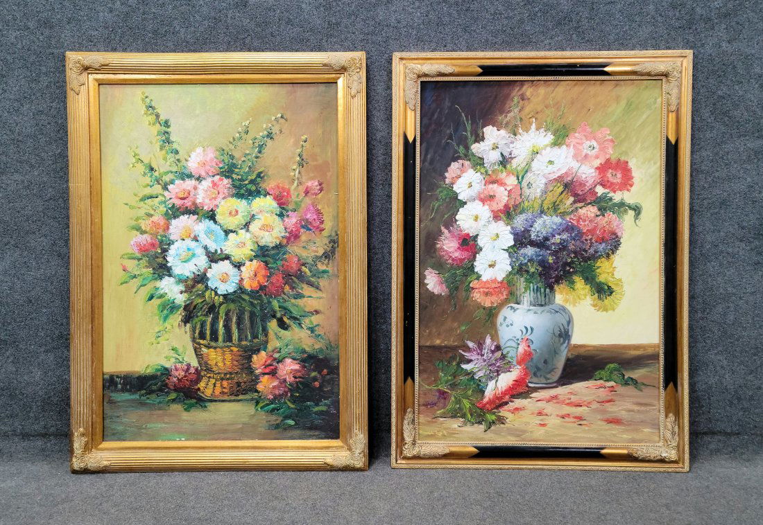 2 Flower Pot Paintings (1 of 4)