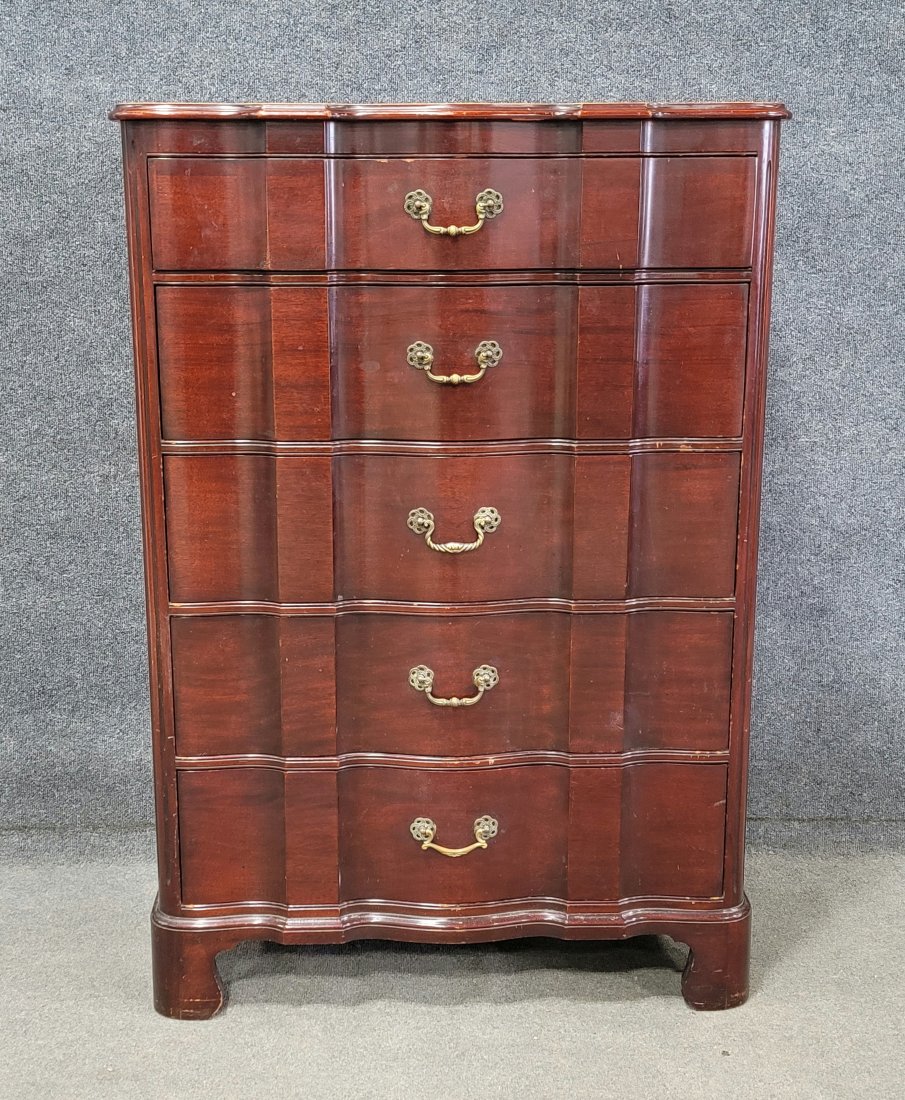 John Stewart Tall Chest: 50.25"H, 35"H, 21"D