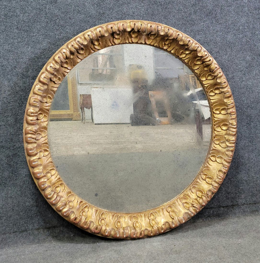 Oval Gilt Mirror (1 of 3)