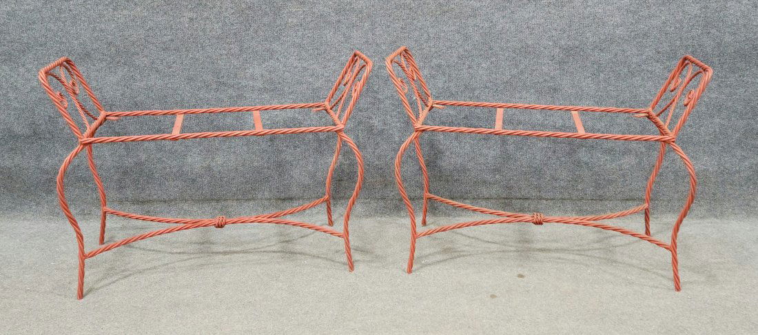 Pair Of Italian Tassel Benches (1 of 3)