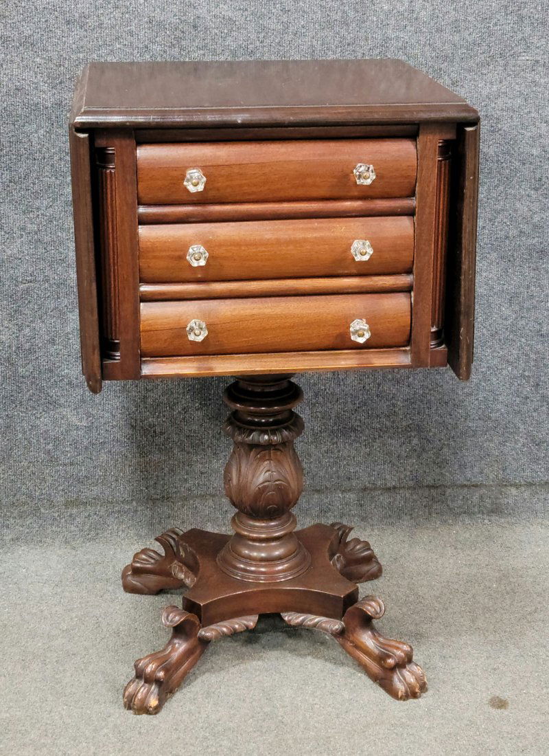 Mahogany Drop Side Word Stand (1 of 5)