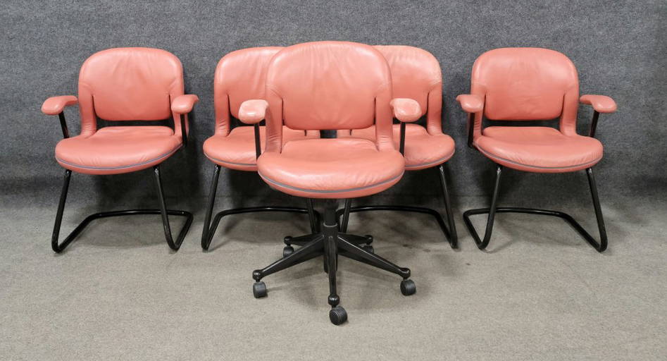 5 Leather Herman Miller Office Chair
