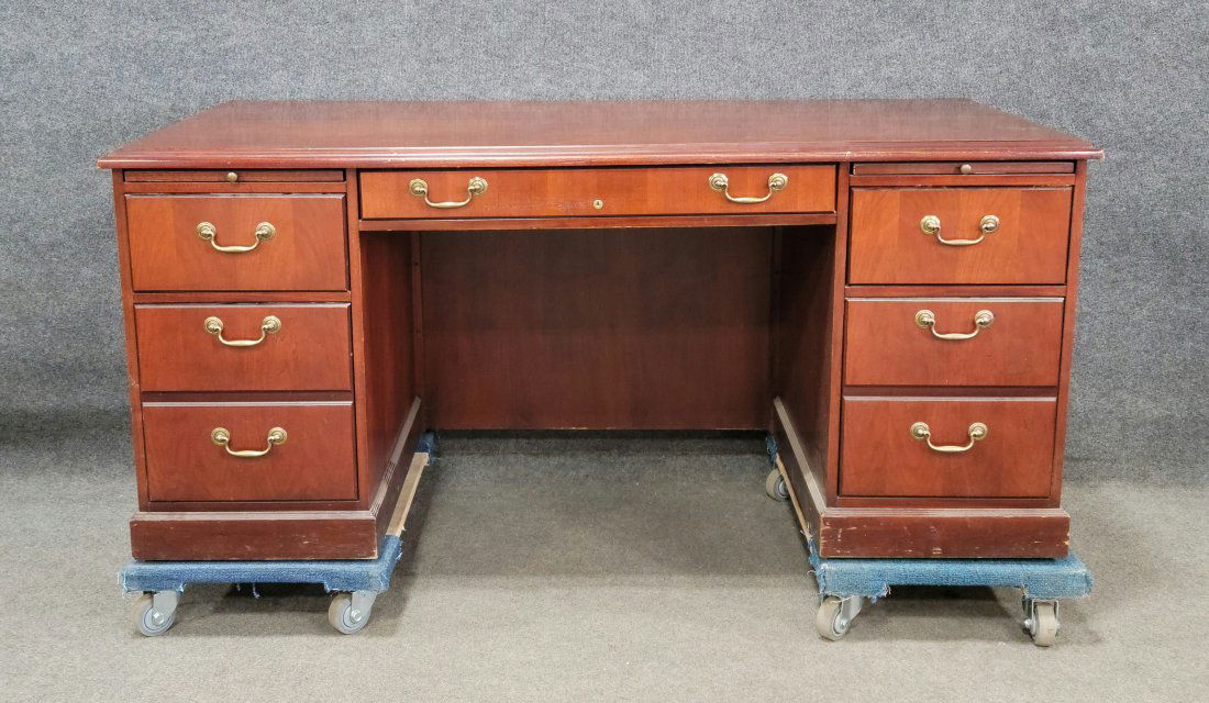 Mahogany Executive Desk (1 of 6)