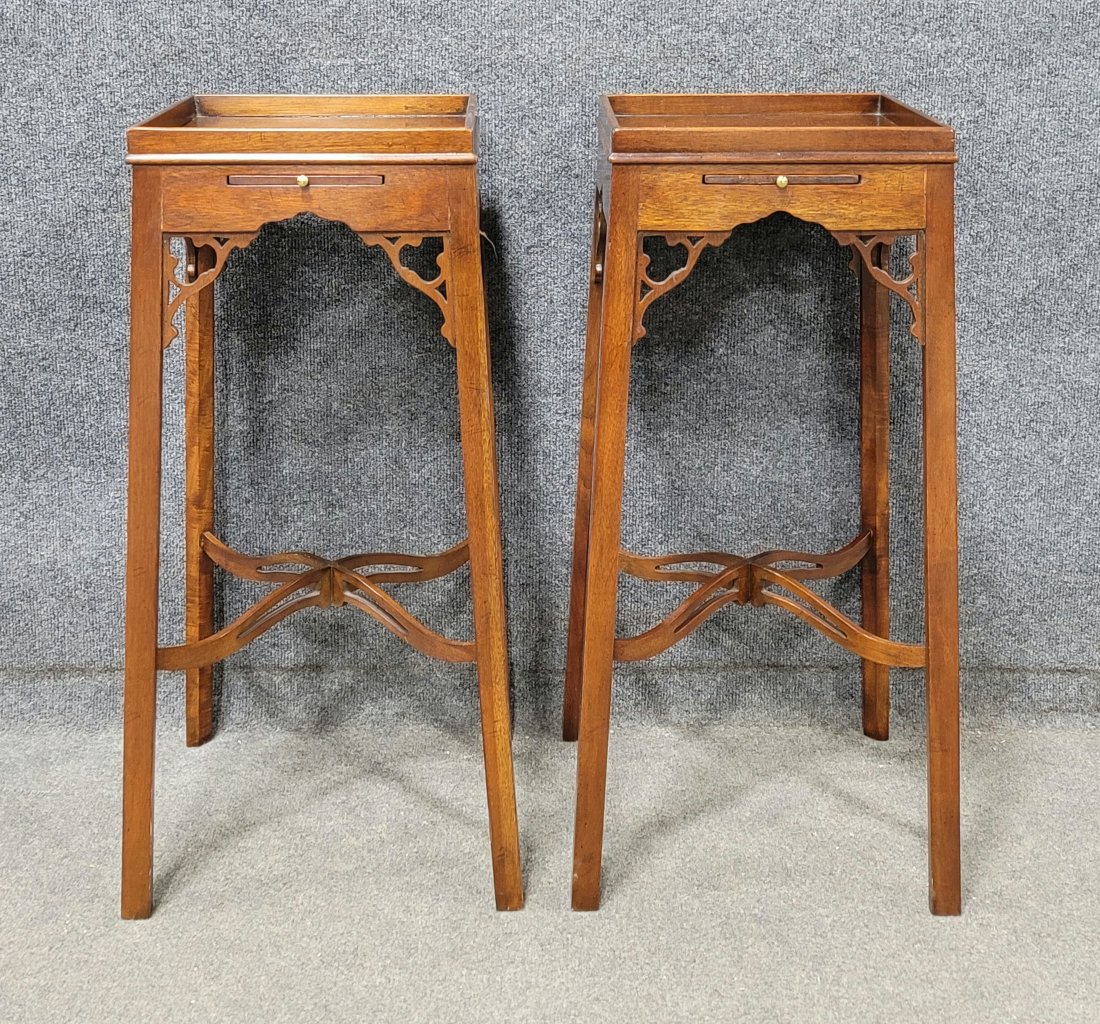 Pair Of Baker End Tables (1 of 5)