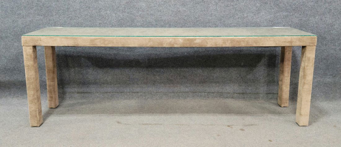 Modern Glass Top Console (1 of 4)
