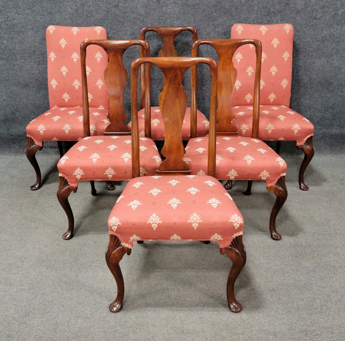 6 Custom Dining Chairs Possibly Kindel (1 of 3)