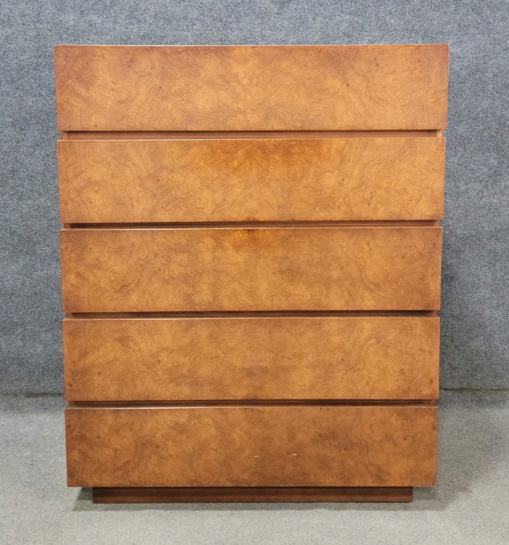 Lane Milo Baughman Style High Chest (1 of 8)
