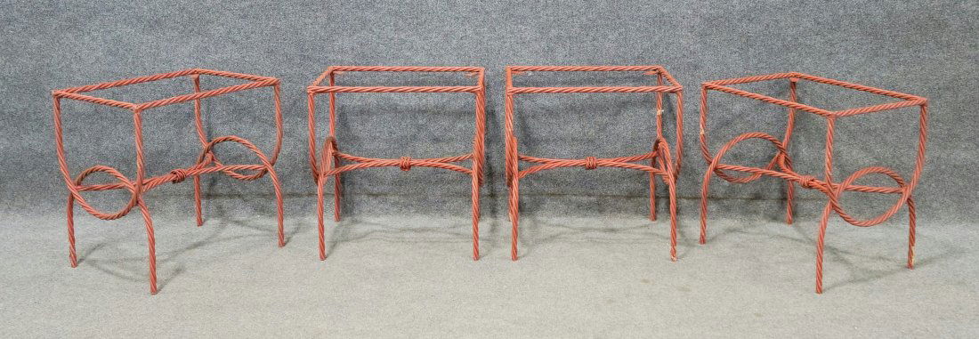 4 Italian Tassel End Tables (1 of 2)