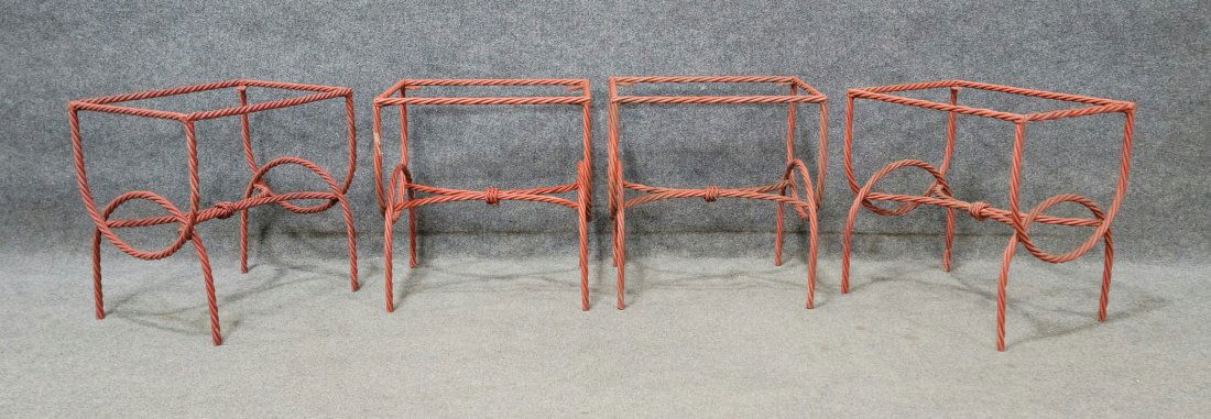 4 Italian Tassel End Tables (1 of 2)