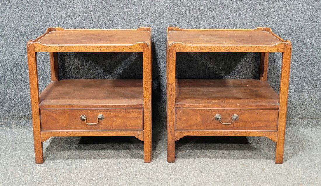 Pair Of Baker Milling Road Nightstands (1 of 5)