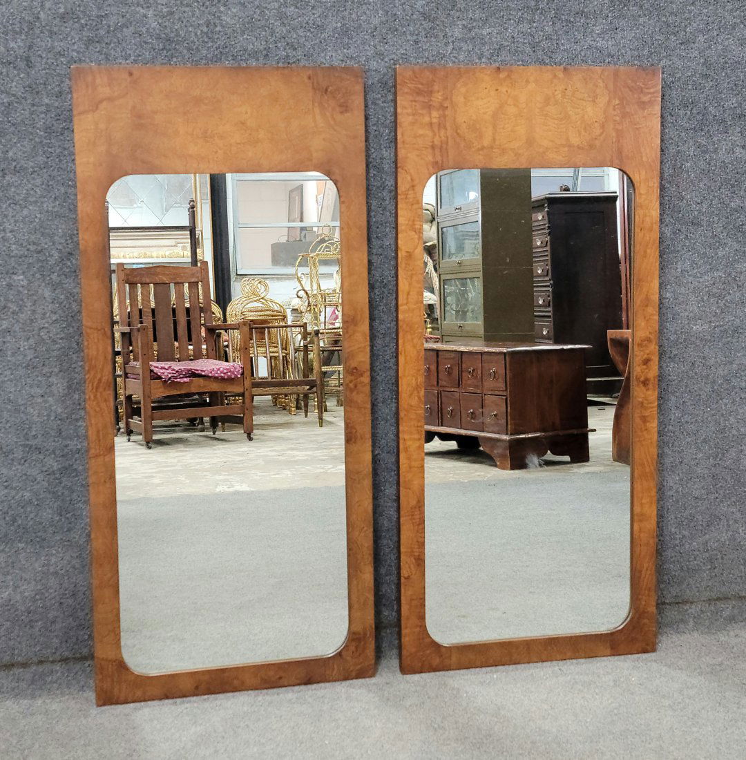 Pair Of Lane Milo Baughman Style Mirrors (1 of 3)