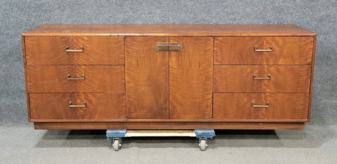 Founders Mid Century Rosewood Sideboard: 28"H, 78"W, 19.75"D