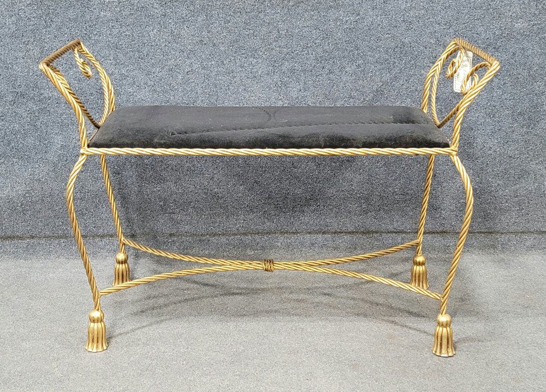 Italian Tassel Window Bench (1 of 5)