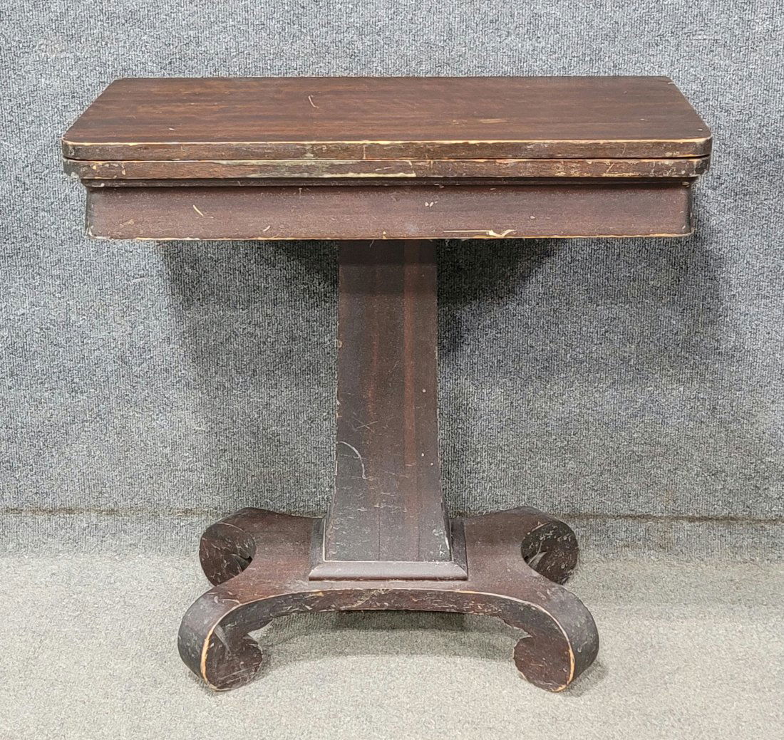 Mahogany Empire Game Table (1 of 8)