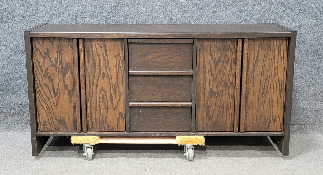 Mid Century Sideboard: 29.75"H, 60"W, 18"D