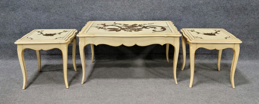 3 Piece Jansen Style Coffee Table Set (1 of 3)