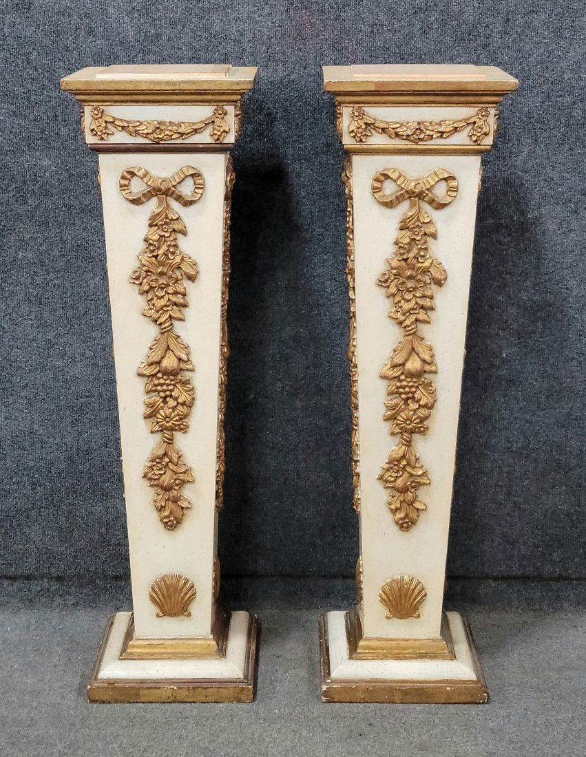 Pair Of Italian Pedestals (1 of 3)