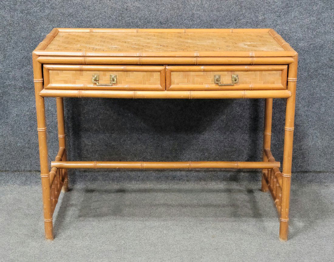 Faux Bamboo Sofa Table (1 of 6)