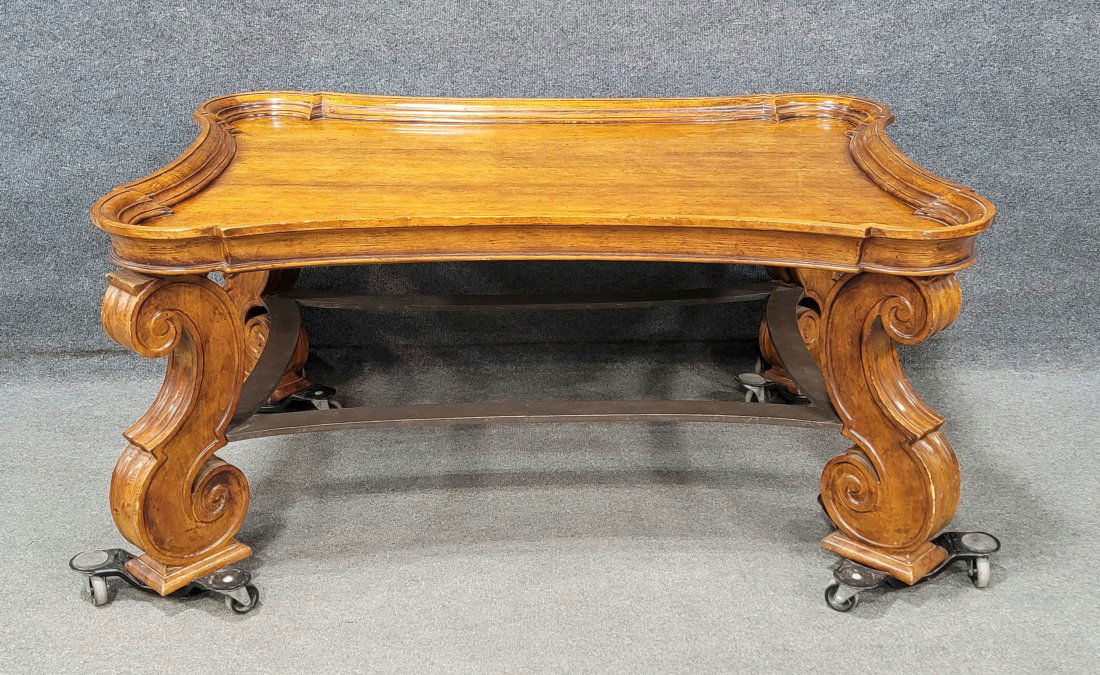 Large Custom Coffee Table Possibly Maitland Smith (1 of 4)