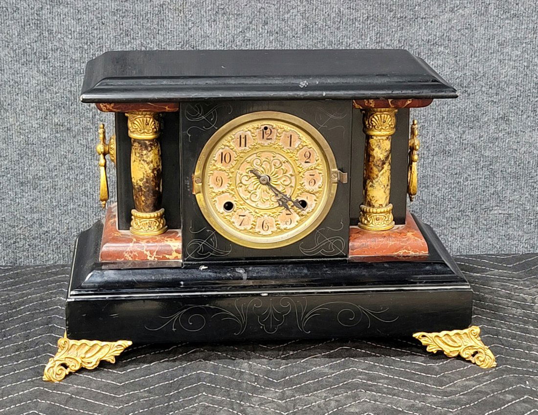 Ebonized Mantle Clock (1 of 4)