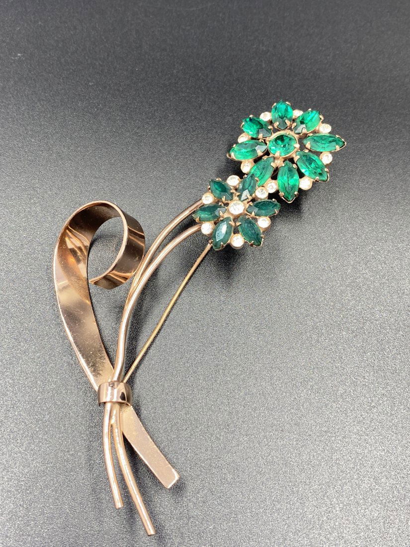 1940s Sterling Corocraft Retro Brooch (1 of 6)