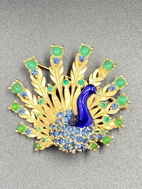 Boucher 2024 peacock brooch