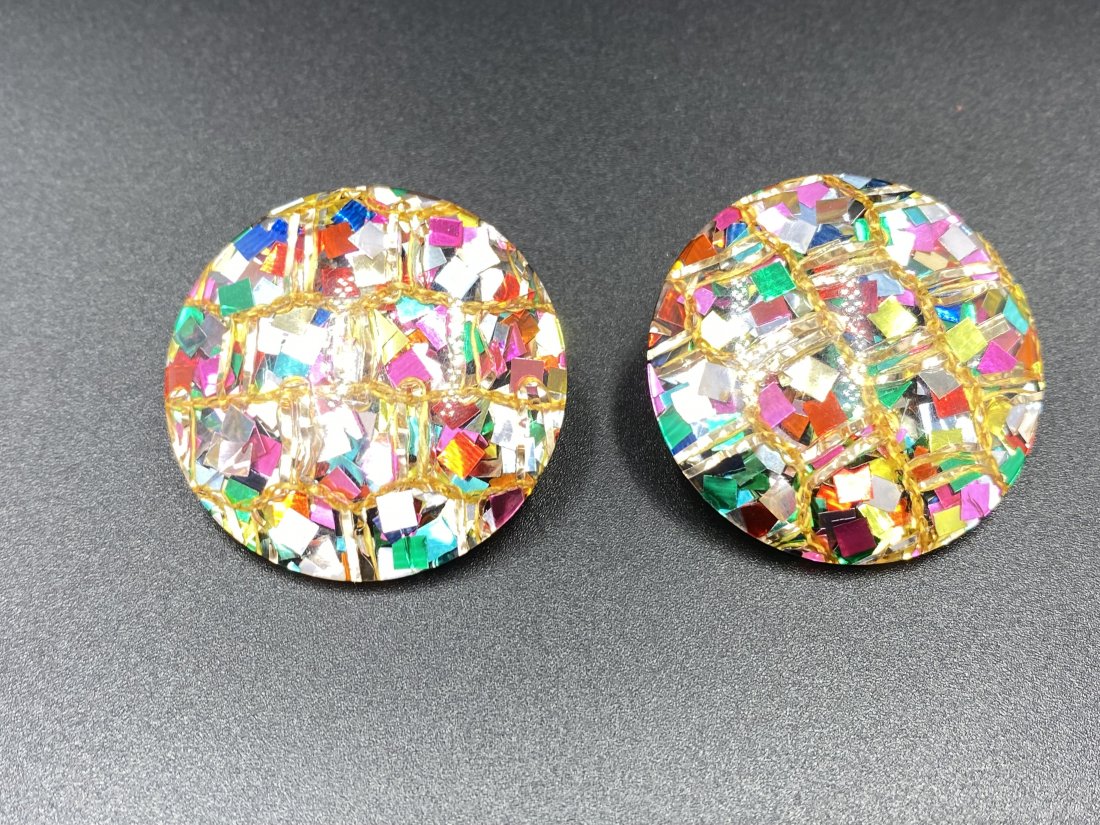 Marion Godart Earrings: French Costume Jewelry. Jewelry brand Marion Godart is known by bijou enthusiasts who appreciate playfulness and colours. The gifted creators of this fascinating jewelry universe are French siblings M