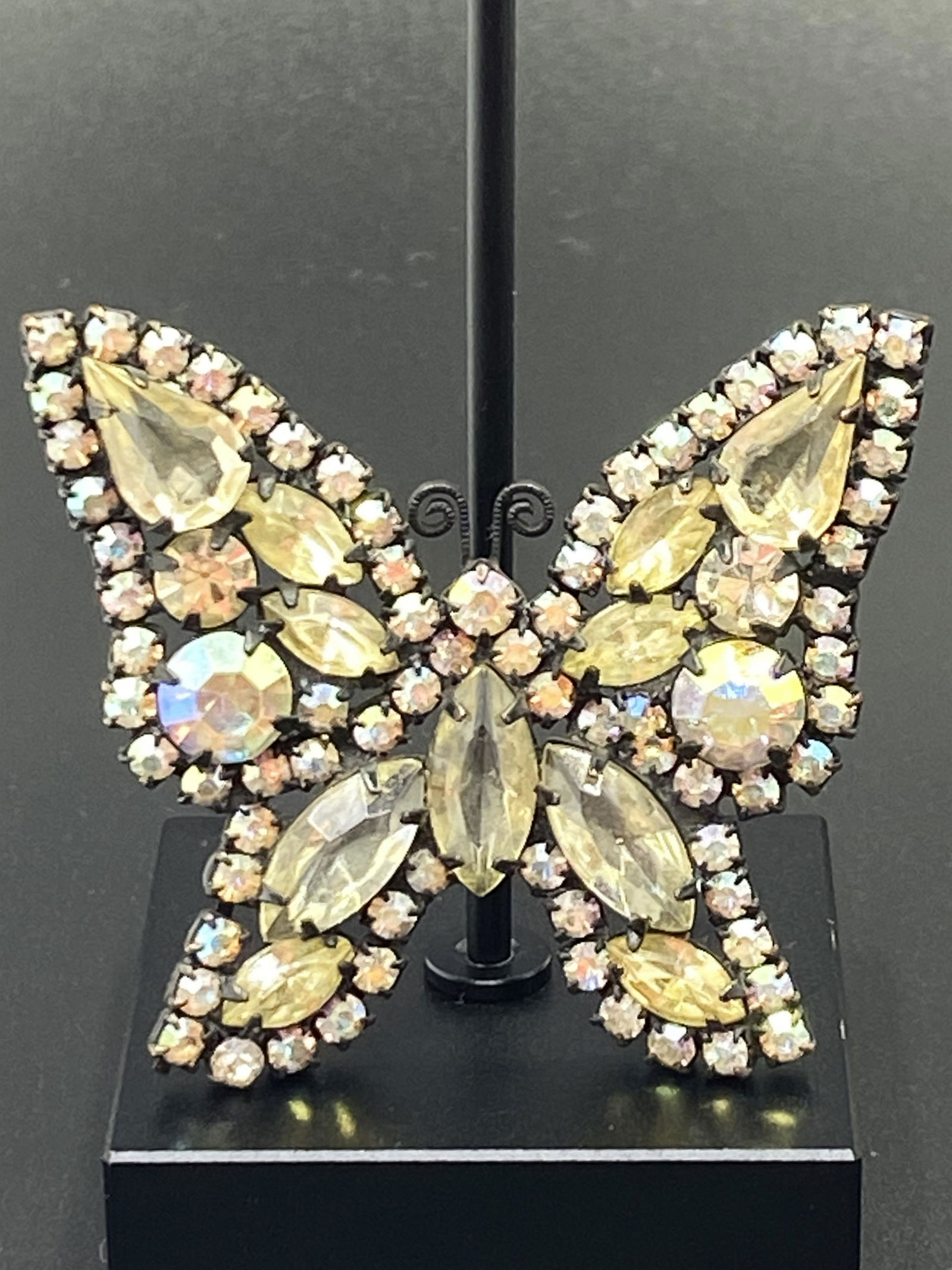 Signed WEISS Butterfly Brooch (1 of 5)