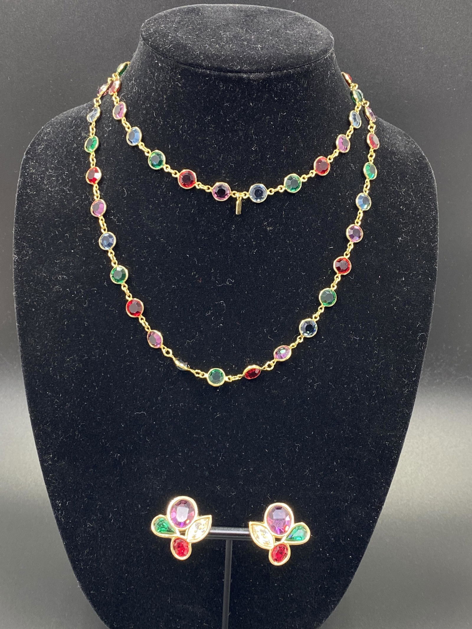 Signed SWAROVSKI Necklace & Earrings (1 of 1)